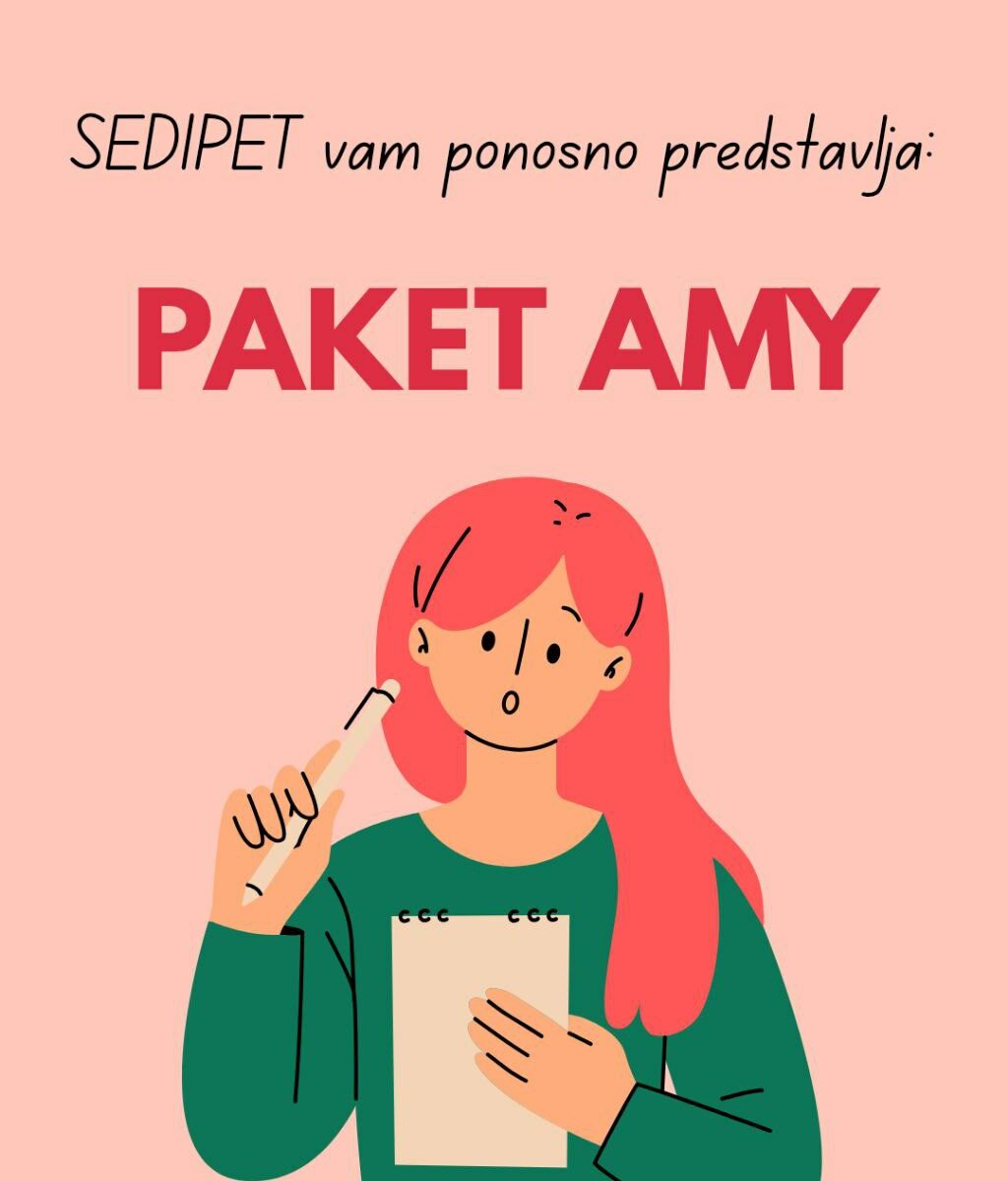 paket Amy, sedipet, spletna platforma