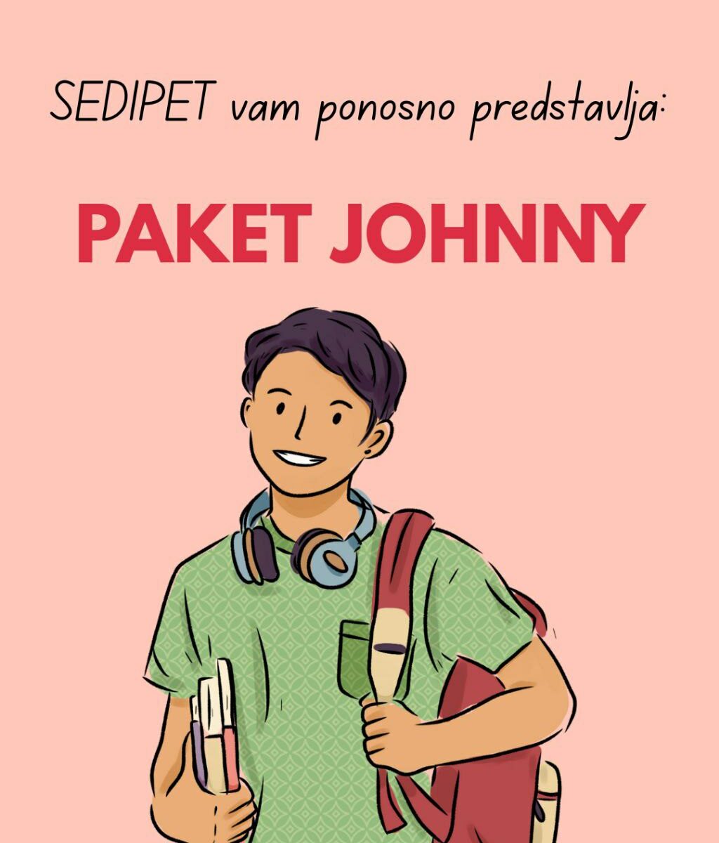 sedipet, spletna platforma, paket Johnny